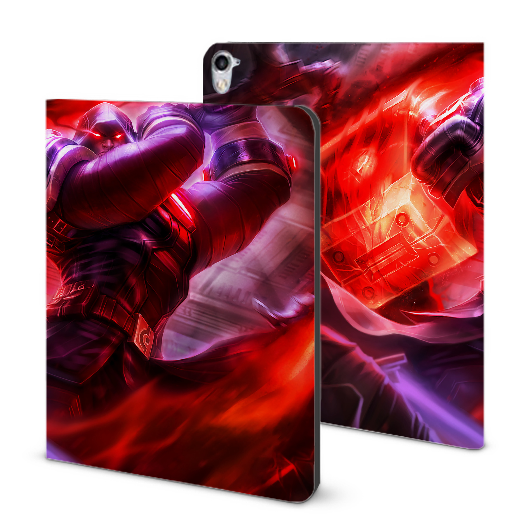 （画像用） リーグ・オブ・レジェンド League of Legends LOL IPad ケース ブック型 PUレザー TPU 耐衝撃 軽量 薄型 ペン収納なし 全面保護 IPad 各モデル対応